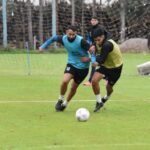 Gimnasia retomó los entrenamientos en «Papel NOA»