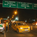 Un taxista manejaba contramano y alcoholizado sobre Ruta 9