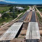 El gobernador Sadir recorrió los avances de las obras de la Ruta Nacional 34