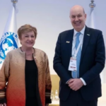 Sturzenegger se reunió con Georgieva en Arabia Saudita mientras el FMI audita en Buenos Aires