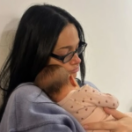 Oriana Sabatini mostró por primera vez a su hija Gia tras el nacimiento en Roma