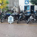 Ocho motociclistas menores de edad fueron demorado