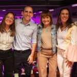 Patricia Bullrich se mostró en la calle Corrientes junto al gendarme Nahuel Gallo