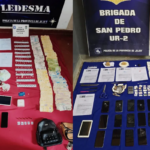 Miles de dosis secuestradas y más de 30 detenidos en operativos antidrogas en Jujuy