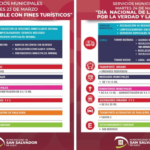 LA MUNICIPALIDAD INFORMÓ LA MODALIDAD DE SERVICIOS PARA EL LUNES 23 Y MARTES 24 DE MARZO