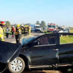 Provocó un triple choque en Ruta 34, intentó huir y fue reducido a golpes
